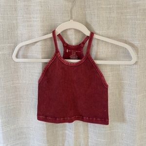 Free people athletic crop top